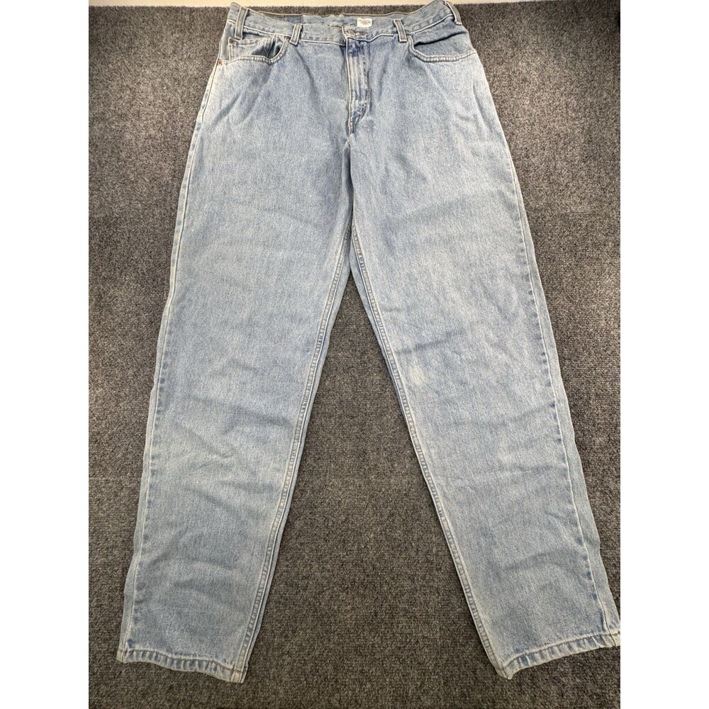 Levi's 560 Mens Relaxed Fit Tapered Leg Jeans Blue Denim Size 36x34